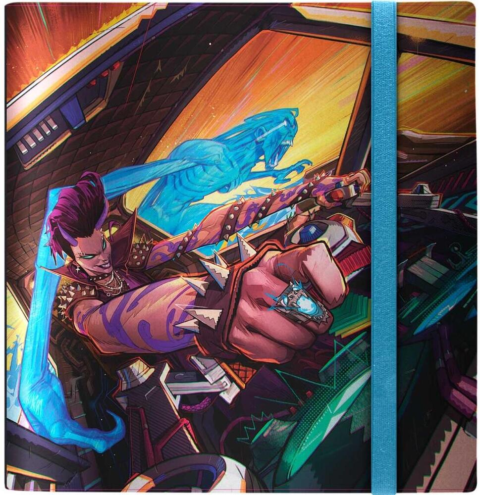 12-Pocket Zippered Collector Binder